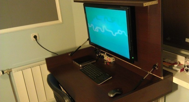 Функциональный компьютерный стол 2 в 1 своими руками