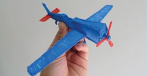 Трафарет для 3D ручки – самолёт