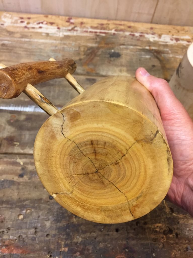 Деревянная кружка своими руками