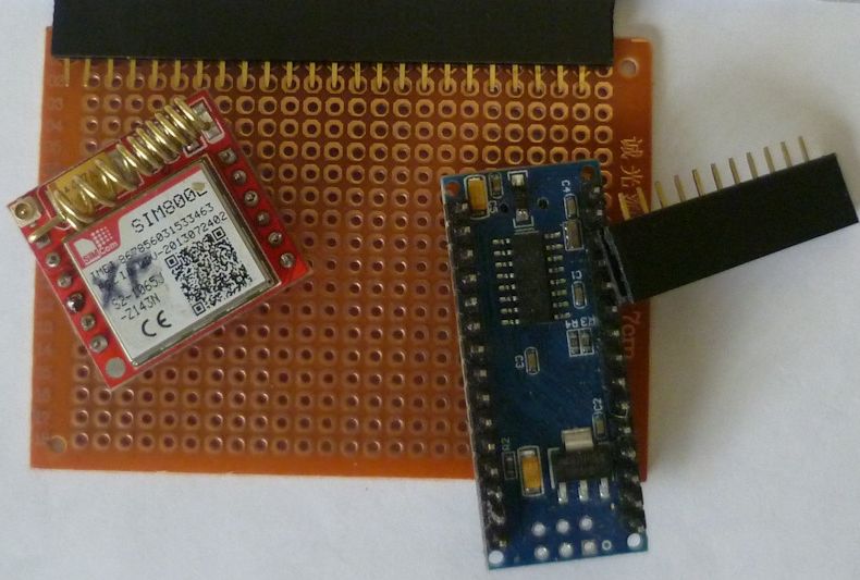 GSM сигнализация на модуле SIM800L и Arduino