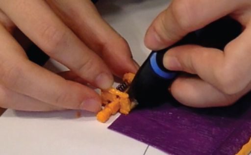 Трафарет для 3D ручки – карманный пинбол (Pocket Pinball)