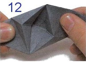 Кусудама Лилия в технике оригами