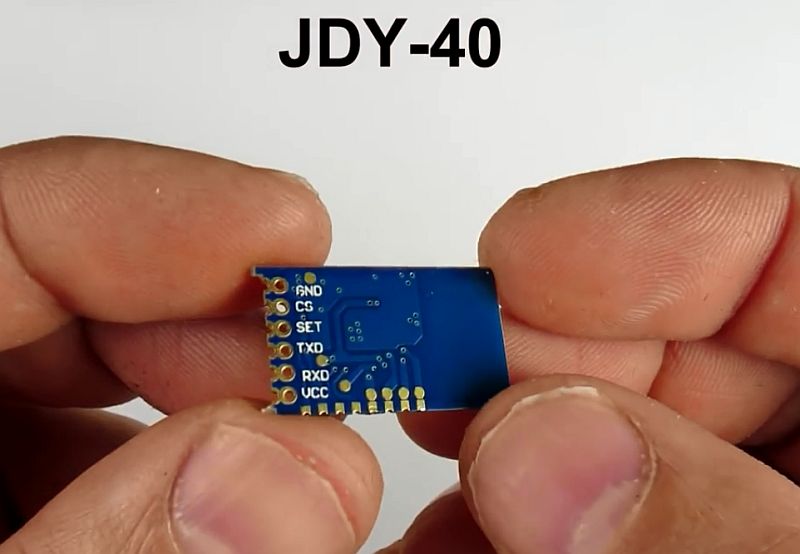 Делаем радиоуправление на радиомодуле JDY-40 без микроконтроллера