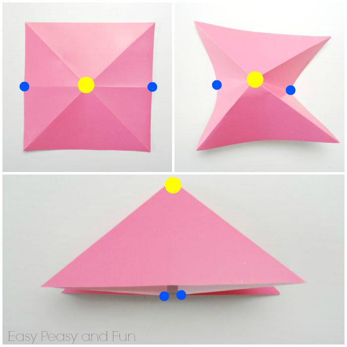 Как сделать рыбку из бумаги оригами