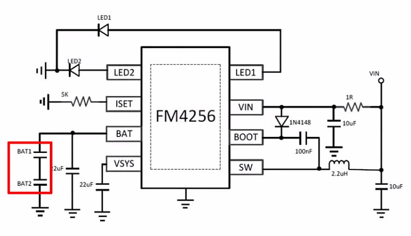 Модуль заряда 2S Li-ion аккумуляторов FM4256
