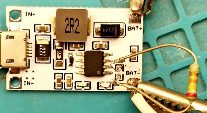 Модуль заряда 2S Li-ion аккумуляторов FM4256