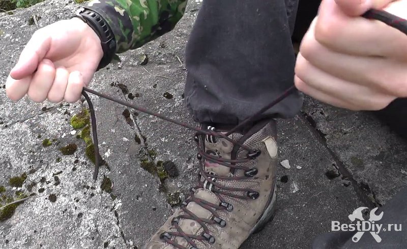 Как завязать шнурки так, чтобы не развязались, очень простой способ!