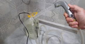 Портативный душ для кемпинга с аккумулятором своими руками